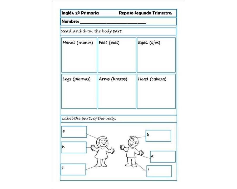 Fichas de repaso y refuerzo de temas específicos 1