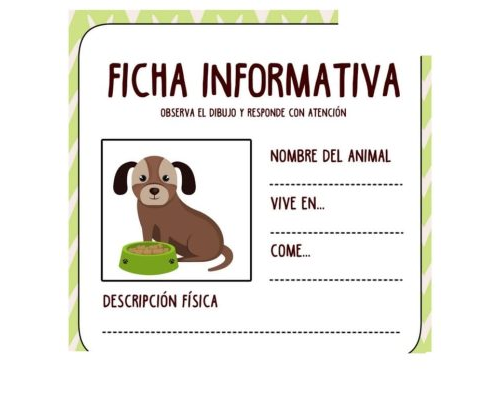 Fichas de perros para estudiar 3