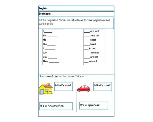 Refuerzo de vocabulario y gramática 2