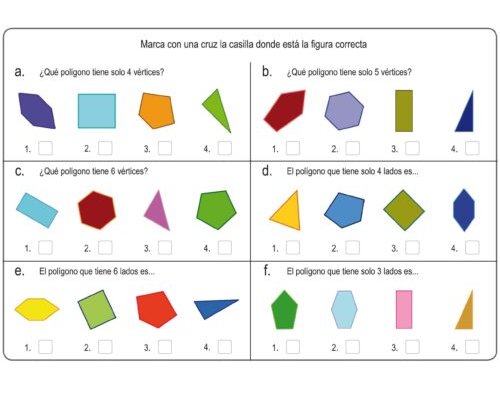Fichas de geometria para dibujar 3