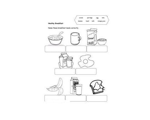 Preguntas frecuentes sobre las fichas de comida en inglés para imprimir 1