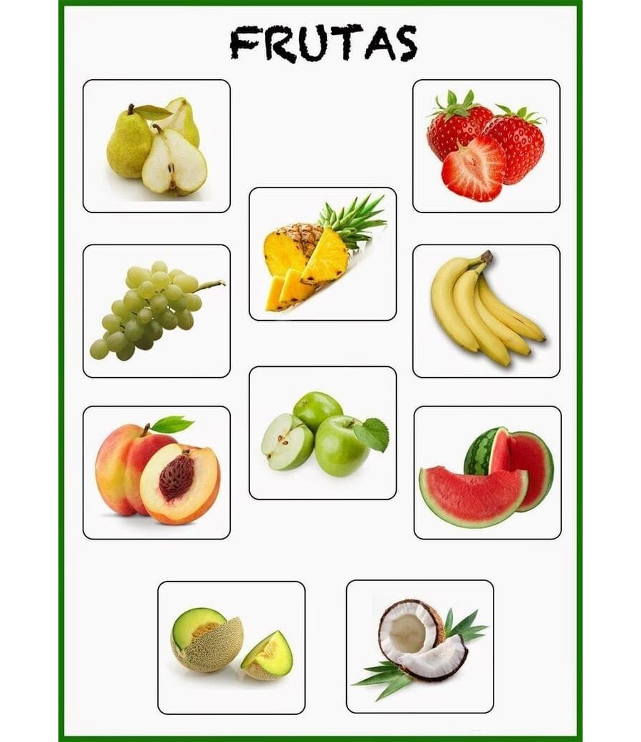 Aprendizaje de vocabulario relacionado con frutas y verduras 1