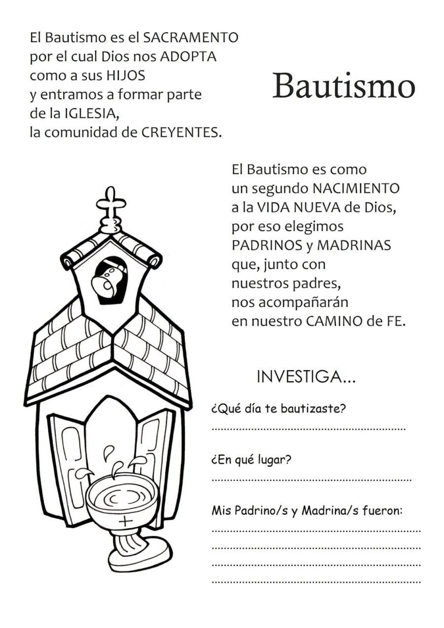 Explicación del Sacramento del Bautismo 2