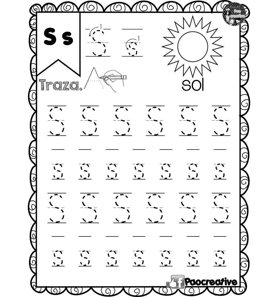 Fichas de consonantes para colorear 1