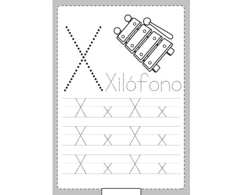 Ficha de la X mayúscula 2