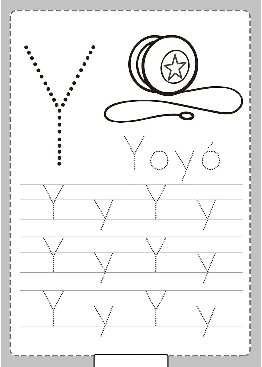 Fichas de la Y mayúscula 1