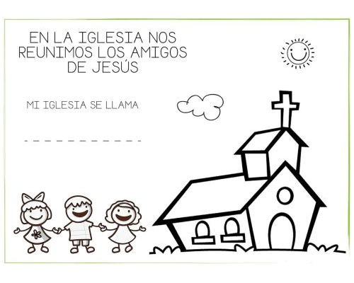 Fichas de Jesús para colorear 2