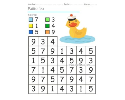 Fichas de patos para estudiar 2