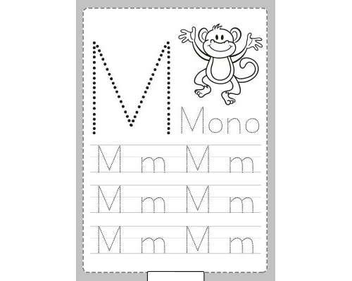 Fichas de la M mayúscula 3