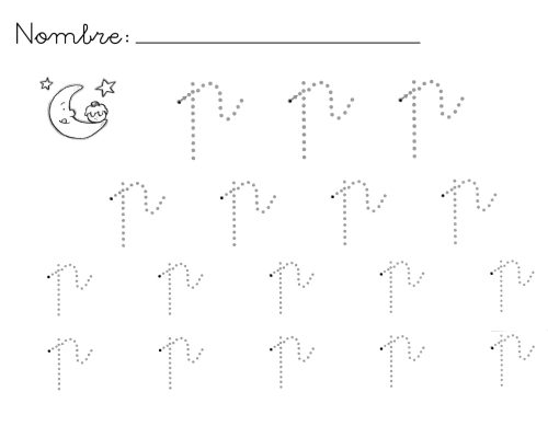 fichas de la p minúscula 2