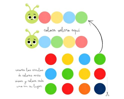 Fichas de gusanos para escribir 3