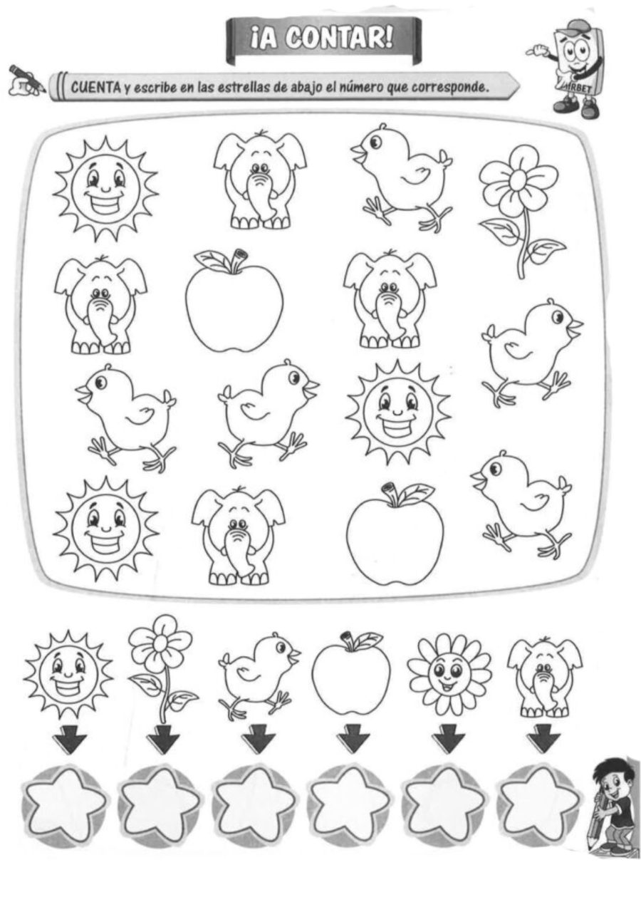 Fichas de Matemáticas 1 Primaria Cuadernillos 3