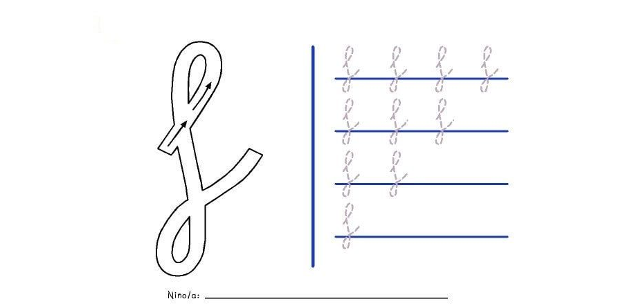 Fichas de la f minúscula 3