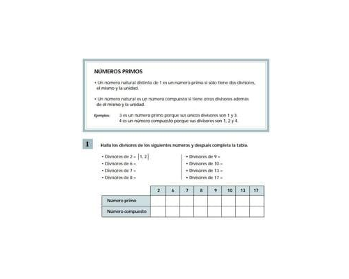 Numeros primos actividades 3