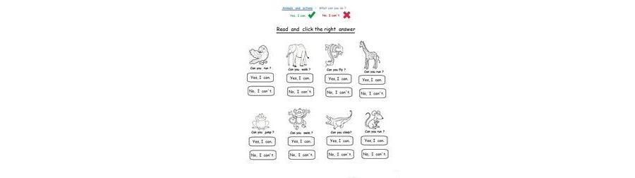 Ejercicios de asociación de palabras 2