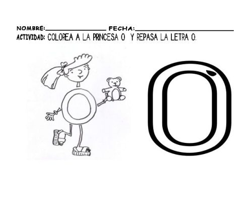 Fichas de la O mayúscula 2