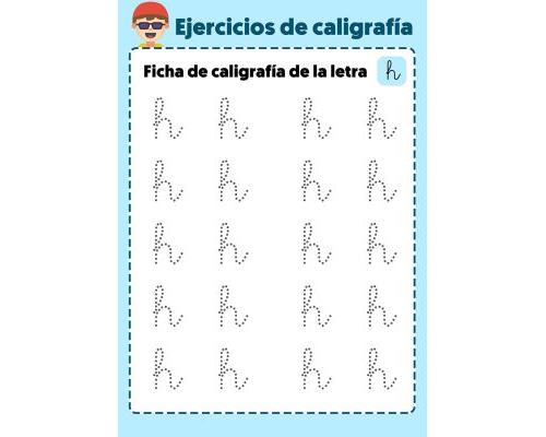Fichas de la h minúscula 1