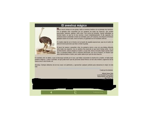 Fichas de avestruces para estudiar 3