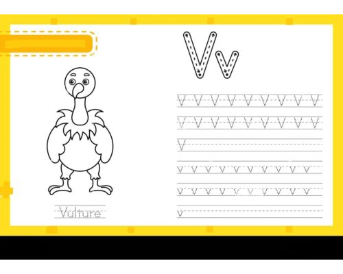 Fichas de la V mayúscula 3