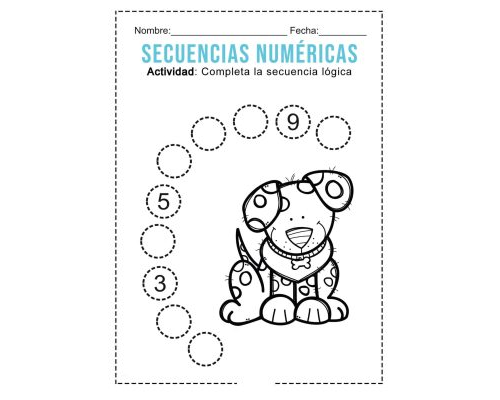 Fichas de series numéricas y patrones 2