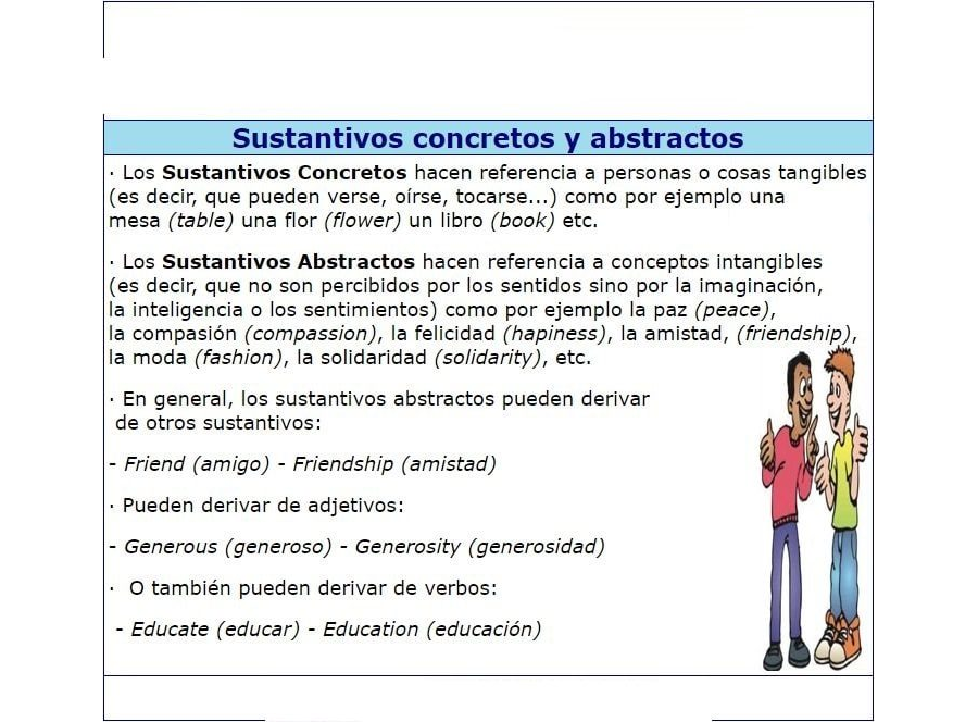 Sustantivos concretos 1