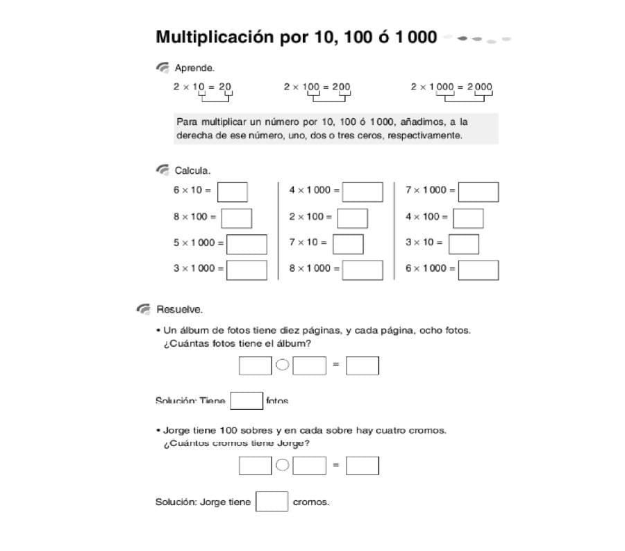 Actividades de repaso en matemáticas 2