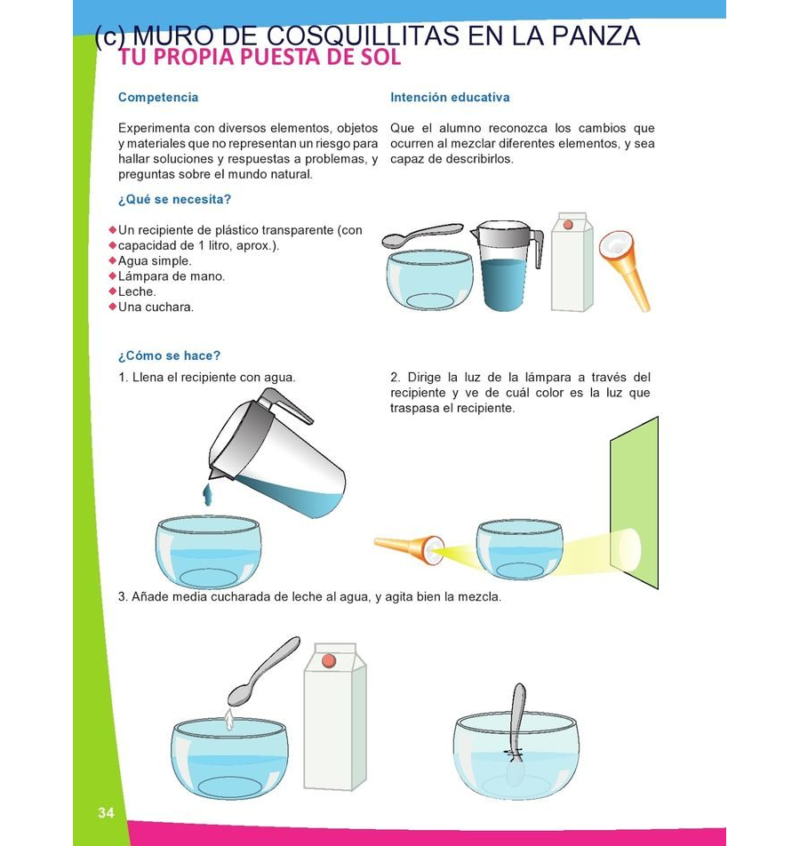 Actividades prácticas y experimentos científicos en fichas de ciencias naturales 1