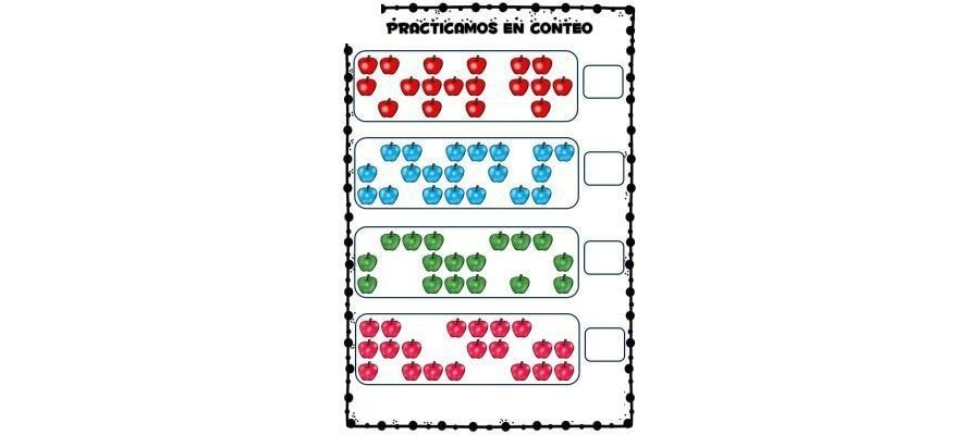 Aprendizaje matemático y juegos de conteo 3