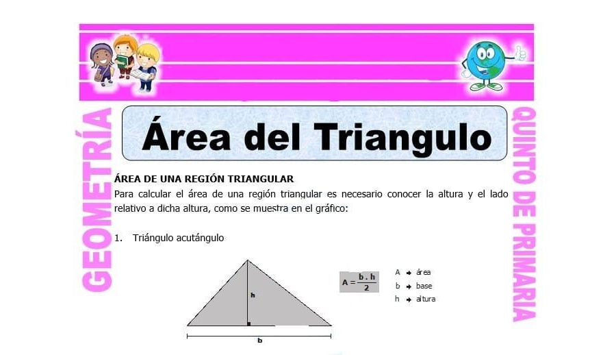 Área y perímetro de triángulos 3
