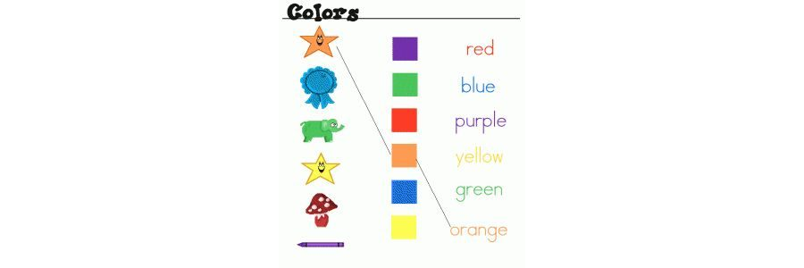 Descripción de los colores básicos en inglés 2