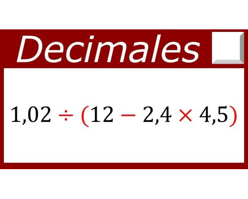 División de fracciones con decimales 2