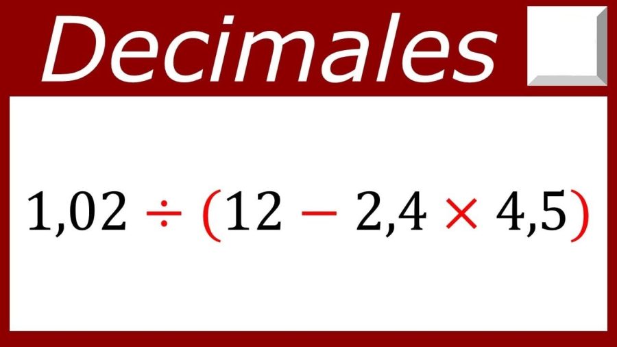 División de fracciones con decimales 2