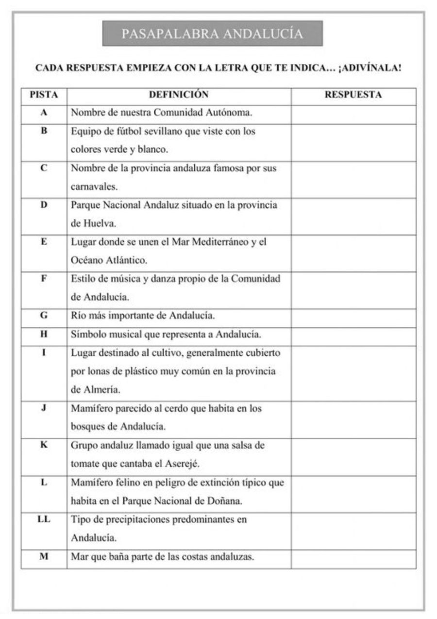 Ficha Día de Andalucía Cognitiva 3