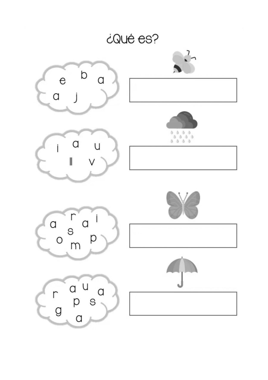 Ficha de primavera lectoescritura 3