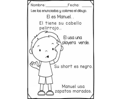 Fichas de lengua 5 primaria