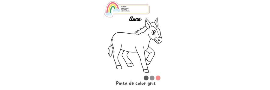 Fichas de color gris para colorear 2