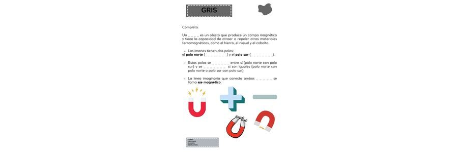 Fichas de color gris para escribir 2