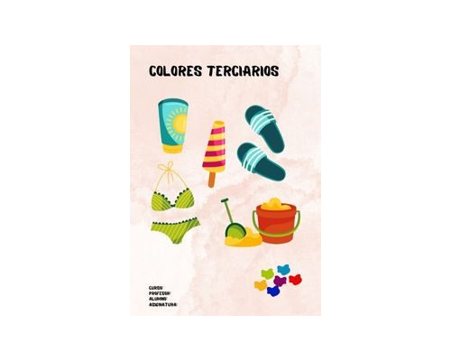 Fichas de colores terciarios para imprimir 3