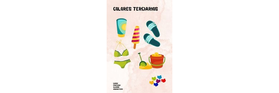 Fichas de colores terciarios para imprimir 3