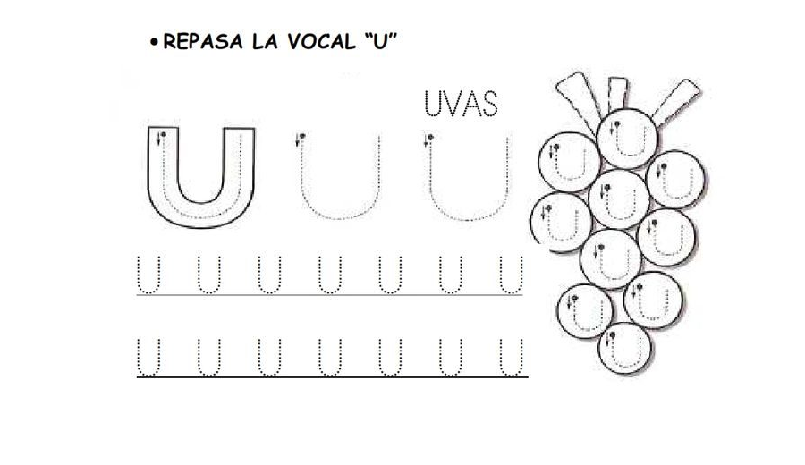 Fichas de la U mayúscula 1