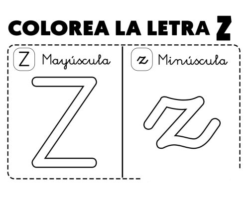 Fichas de la Z mayúscula 1