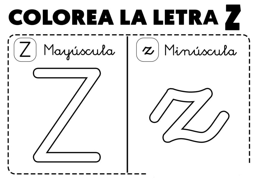 Fichas de la Z mayúscula 1