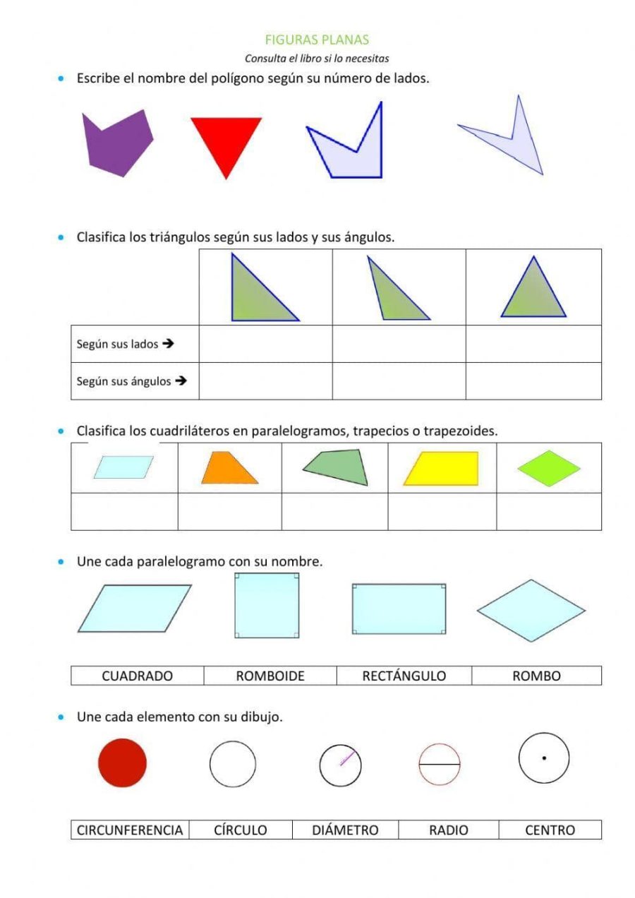 Fichas de repaso y refuerzo 2