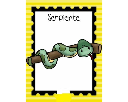 Fichas de serpientes para estudiar 3