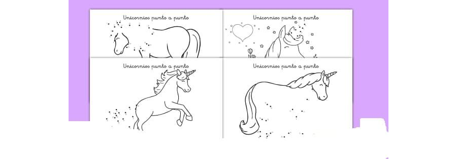 Fichas de unicornios para escribir 3
