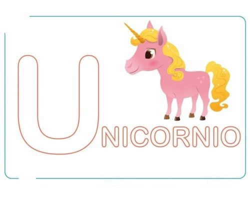 Fichas de unicornios para estudiar 2