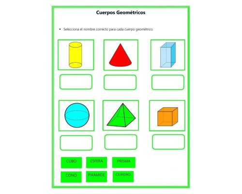 Formas y cuerpos geométricos, capacidad, longitud, masa y fracciones 2