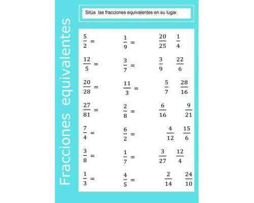 Fracciones y números decimales 3
