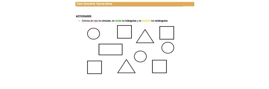 Geometría y formas planas 2