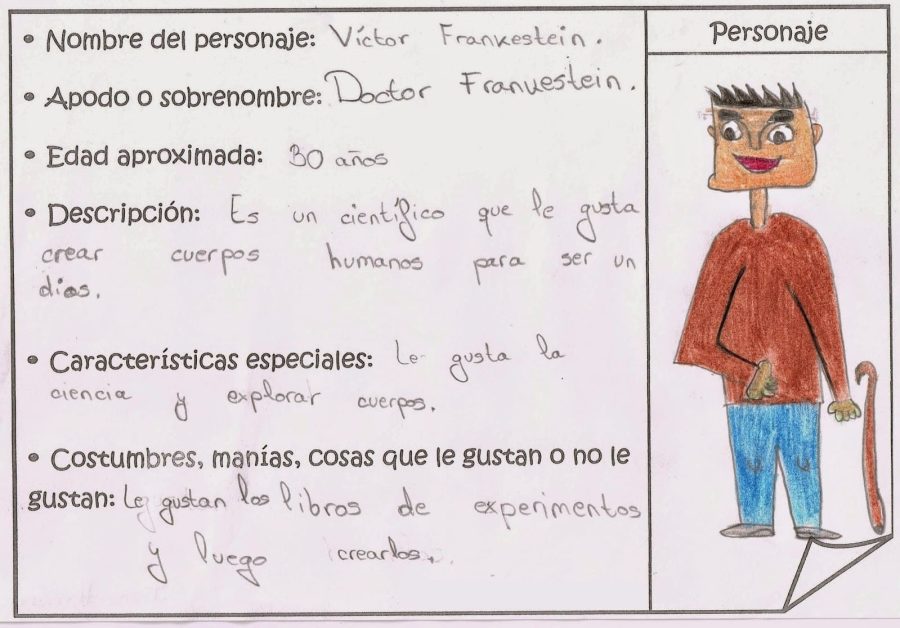 Historial y objetivos del personaje 2